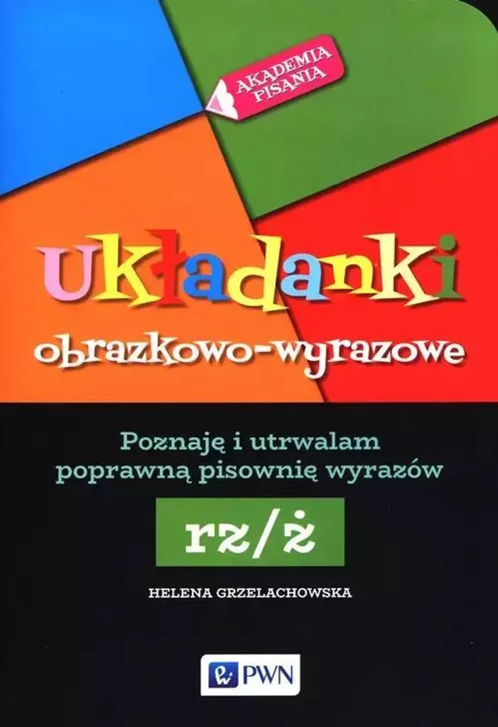 Puzzle éducatif de vocabulaire polonais rz/ż pour enfants et étudiants