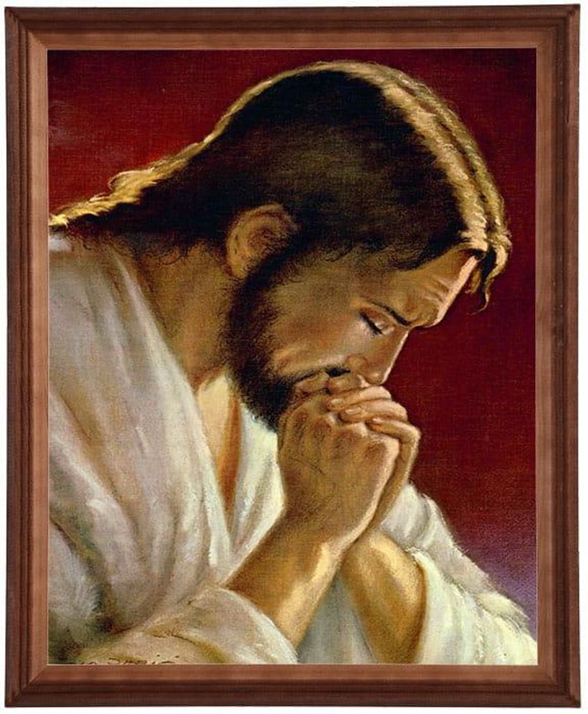 Bilderrahmen mit religiösem Thema im Format 40x50cm - Schmerzensmann