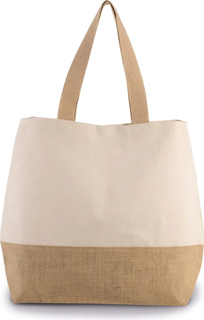 Borsa Kimood Juta e Cotone | La Shopper per Famiglie Dinamiche - 1