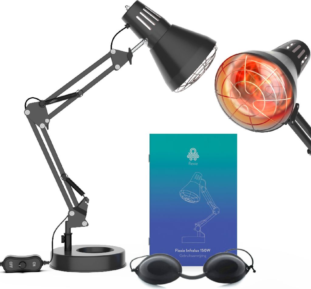 FLEXIE Infralux 150 - Infrarotlampe - Rotlichtlampe Produktbild 