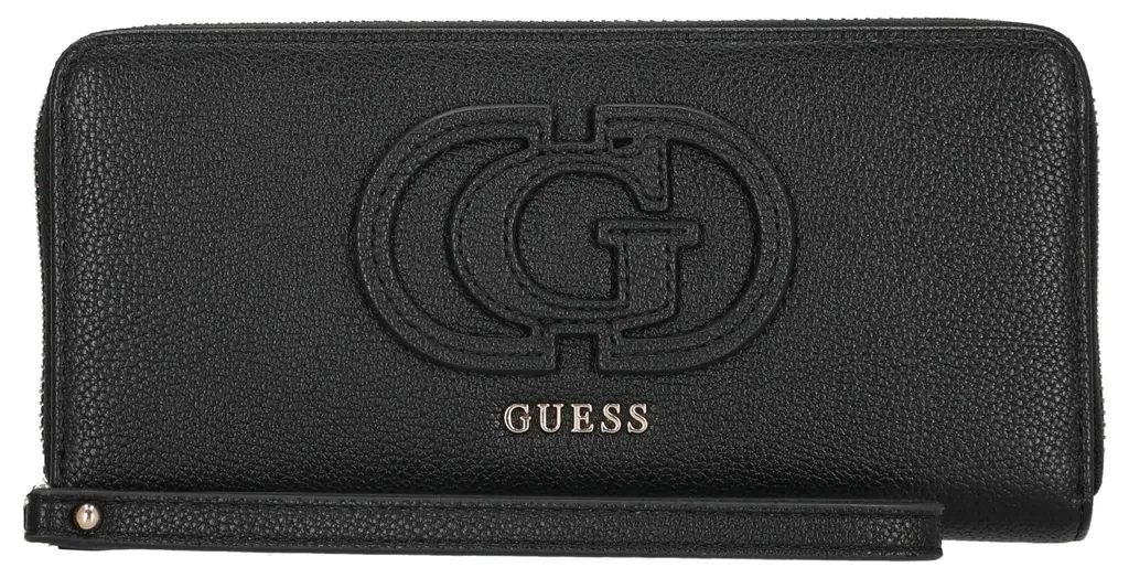 Portefeuille noir Guess Isola : fini le désordre dans vos 12 cartes