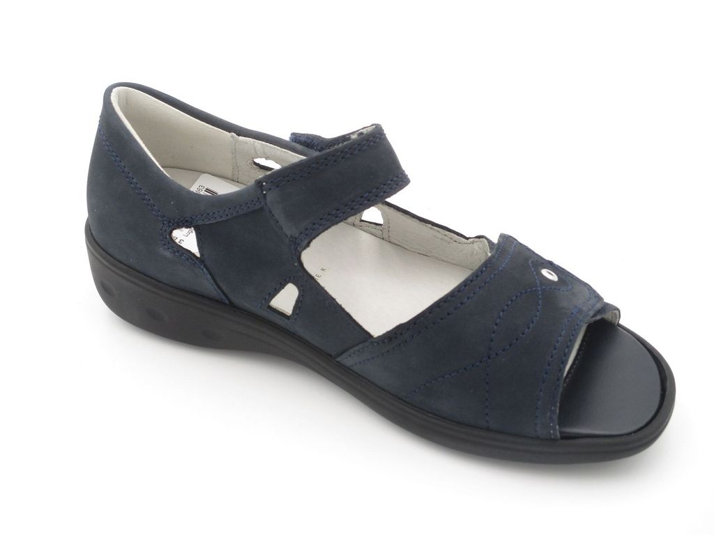 WALDLÄUFER Damen  Sandalen & Sandaletten blau Gr. 71/2 Produktbild 