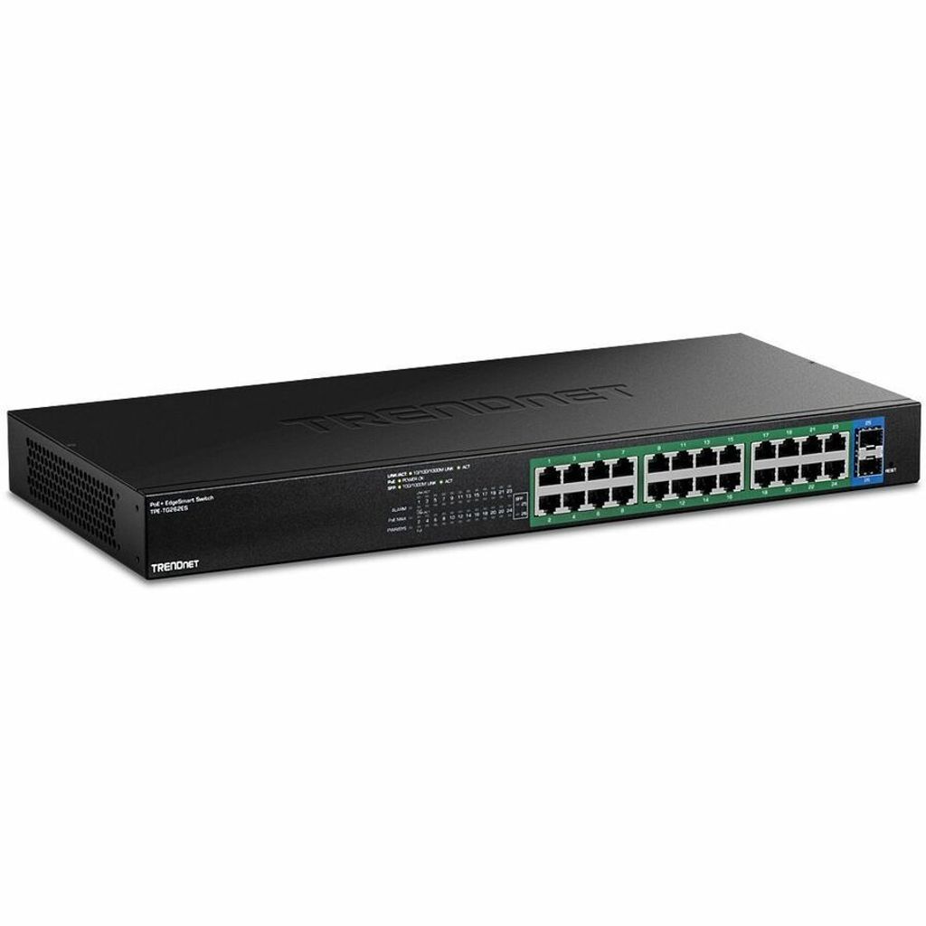 TRENDnet TPE-TG262ES 26-Port PoE+ Switch, Gigabit EdgeSmart