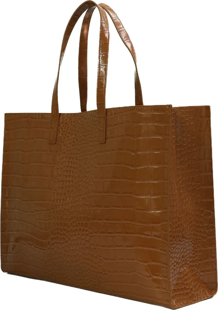 Sac shopper Ted Baker Wellma marron idéal pour le bureau et sorties
