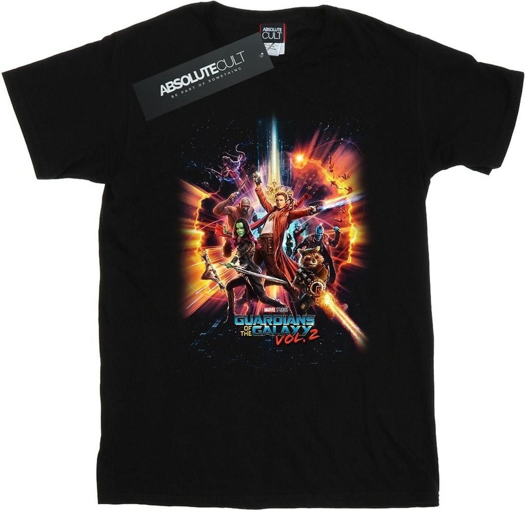 Marvel - "Guardians Of The Galaxy Vol. 2" T-Shirt für Jungen BI19699 (116) (Schwarz)