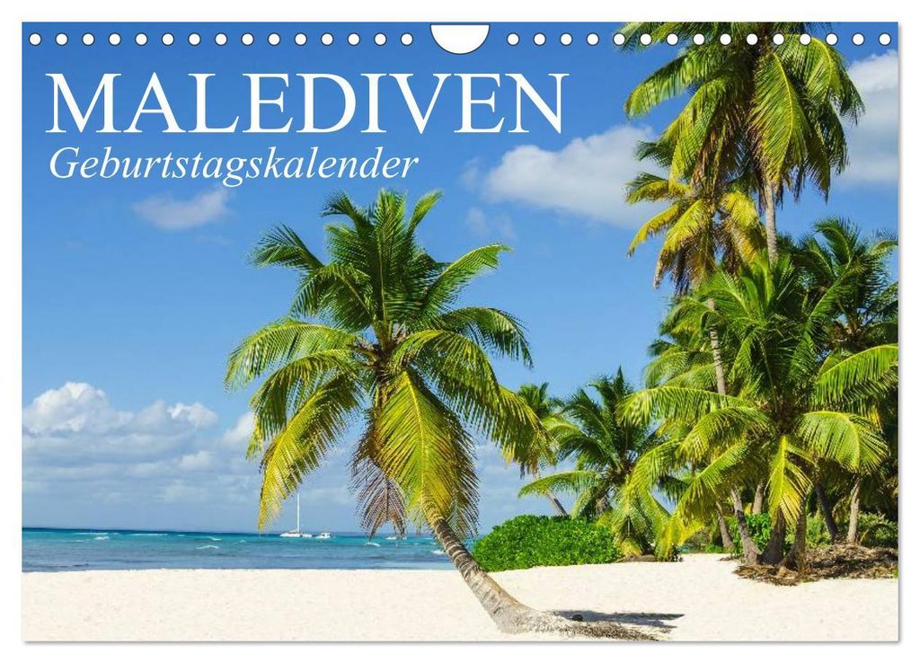 Malediven (Wandkalender 2027 DIN A4 quer), CALVENDO Monatskalender