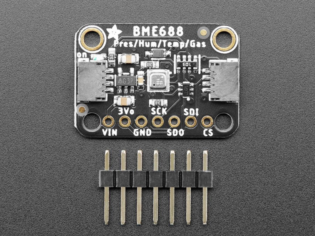 Adafruit BME688 - Temperatur-, Feuchtigkeits-, Druck- und Gas-Sensor