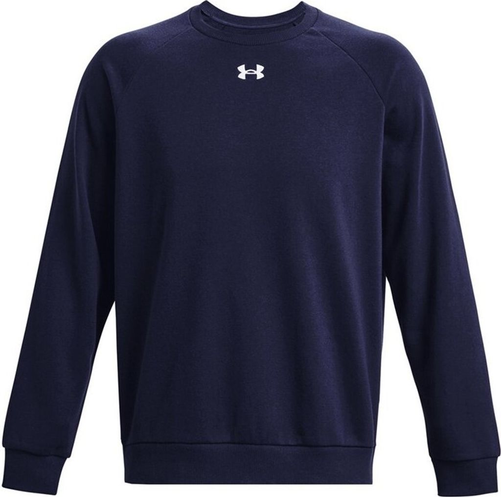 Under Armour - "Rival" Sweatshirt Rundhalsausschnitt für Herren/Damen Uni RW9564 (L) (Mitternachtsblau/Weiß)