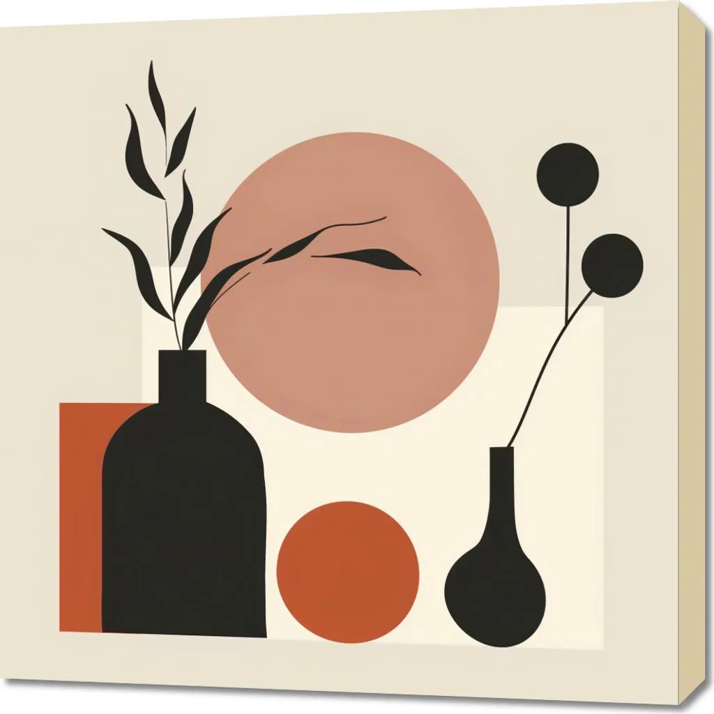 Quadro 70x70 cm Tavolo delle Piante - Soluzione Salva-Spazio Multiuso