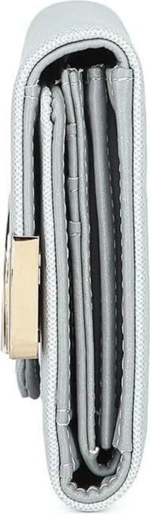 Porte-monnaie Femme Multicartes avec Compartiment Mobile en Simili Cuir - 7