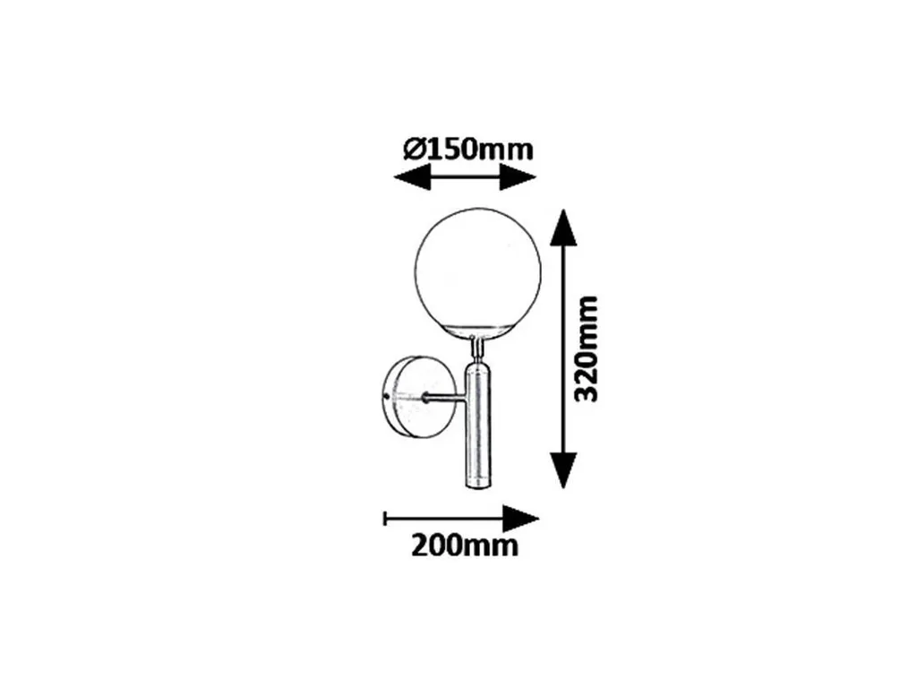 Applique murale design pour éclairage doux sans éblouissement E14 - 4