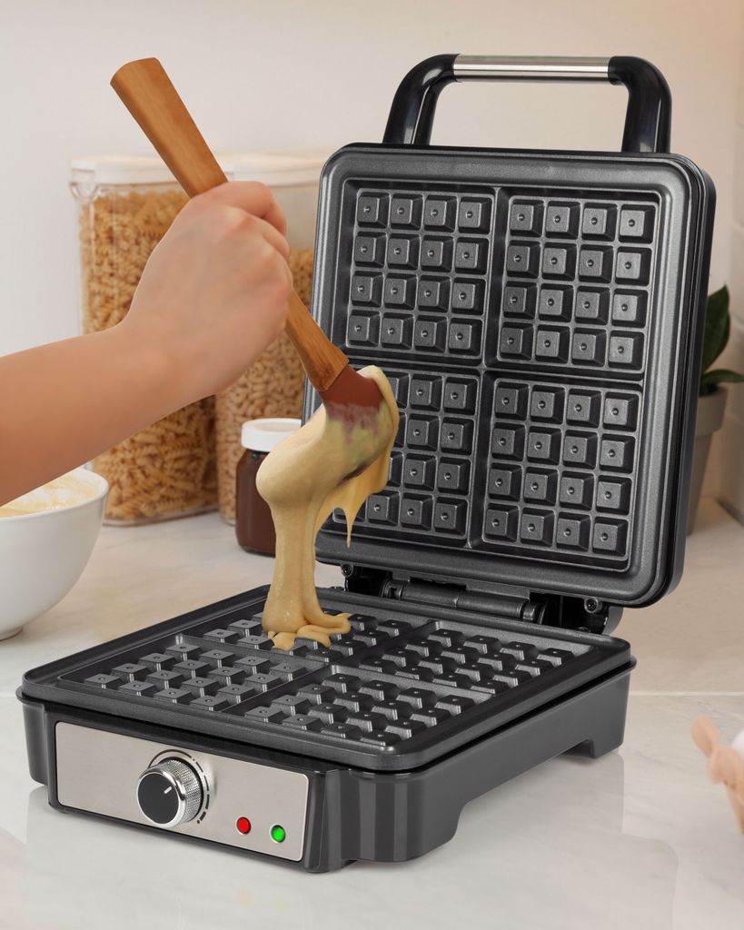 ProfiCook Waffeleisen für belgische Waffeln mit 4 Produktbild 7