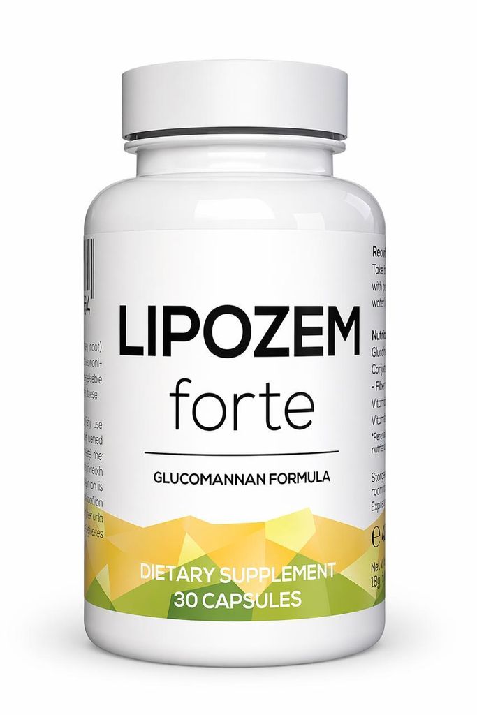 Lipozem Forte – Unterstützung von Balance & Stoffwechsel – 30 Kapseln