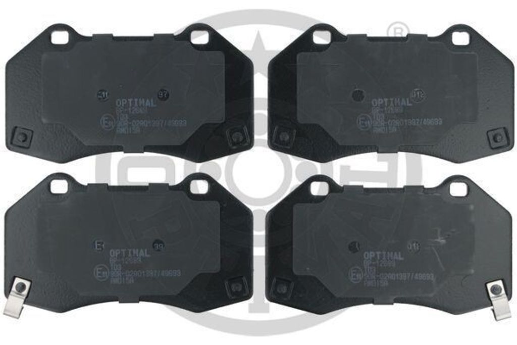 OPTIMAL Bremsbeläge Satz Vorne Bremsklötze für OPEL Corsa D Schrägheck (S07) BP-12689