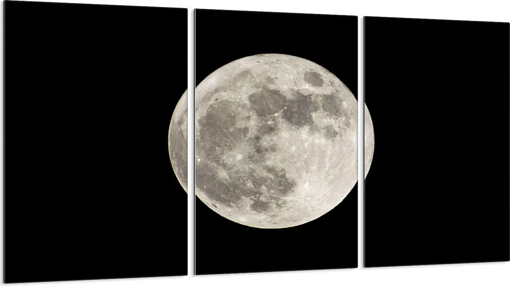 Copripiano Cottura Vetro 3 Pezzi 30x52 Nero Luna per Induzione