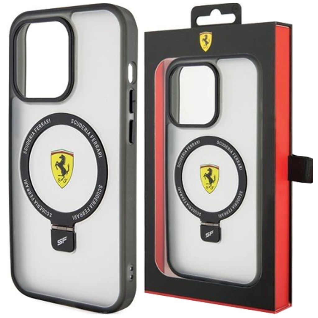 Ferrari FEHMP15LUSCAH iPhone 15 Pro 6.1 transparentes Produktbild 