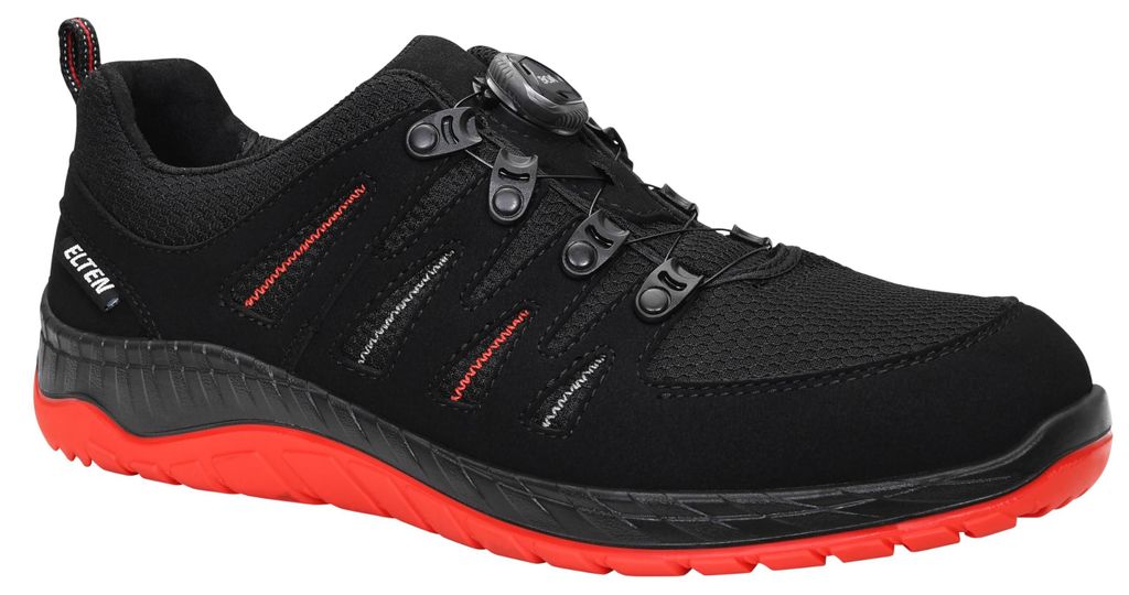 Elten MADDOX BOA® black-red Low ESD S3 Produktbild 