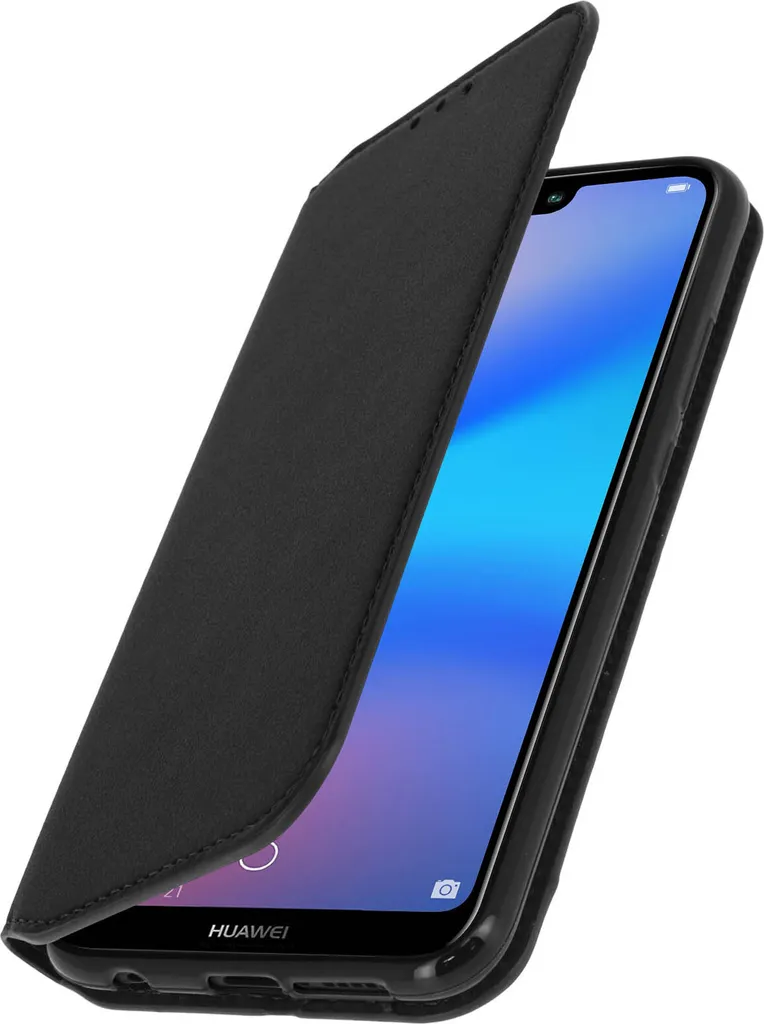 Custodia Wallet Huawei P20 Lite Classic Nera - Eleganza e Protezione