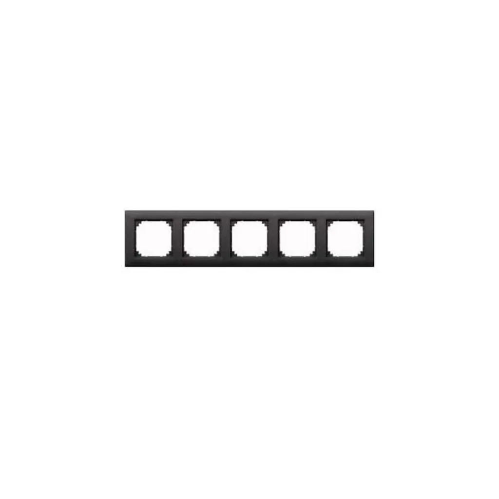 Cadre Quintuple Anthracite Merten 486514 Design Balance Concentration