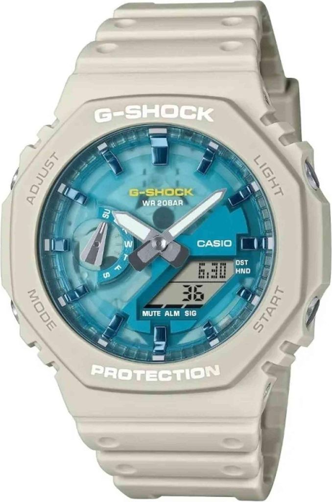 Casio - GA-2100AS-5AER - Armbanduhr - Herren - Quarz - Produktbild 