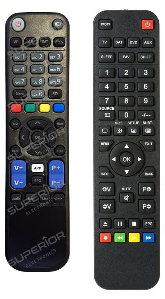 Ersatz Fernbedienung für Topfield SBX3300HD und SBX3500HD Produktbild 