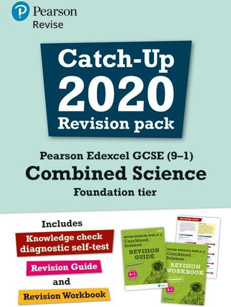 Pearson REVISE Edexcel GCSE Combined Science (Foundation): Revision Pack - for 2025 and 2026 exams