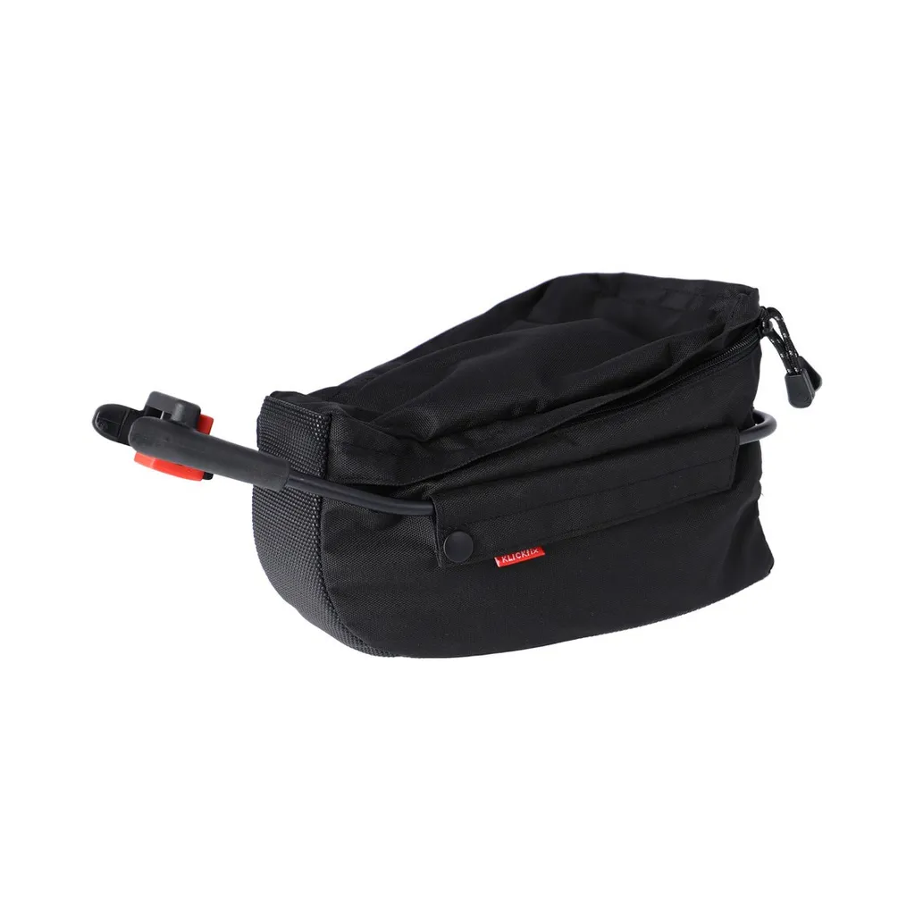 KLICKfix Contour Mudguard sacoche de selle 4,5L avec adaptateur noir