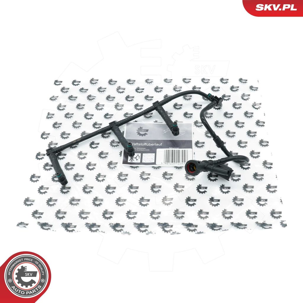 ESEN SKV 54SKV349 Leckkraftstoff-Schlauch für RENAULT Clio III Schrägheck (BR0/1, CR0/1) Rücklaufleitung Common Rail