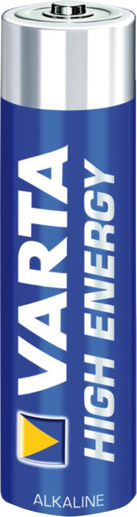 Varta Alkaline Batterie AAA/LR03 1,5 V High Energy 12er Produktbild 