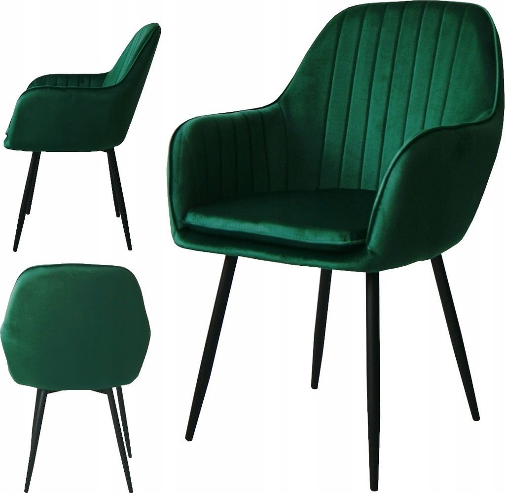 Ekspand | Sedia QUEEN - 85 cm - Verde - Design moderno - Immagine del prodotto 