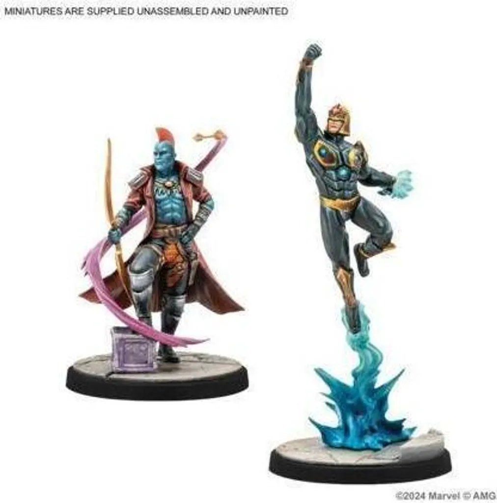 Marvel Crisis Protocol Nova et Yondu CP131 - Pack d'Extension Figurine - 5
