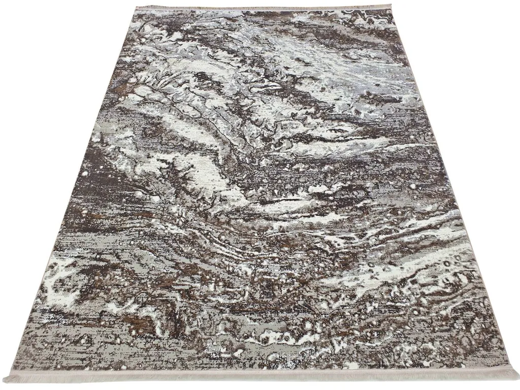 Tapis STEFANO beige or 80x150 cm : illuminez vos sols ternes facilement