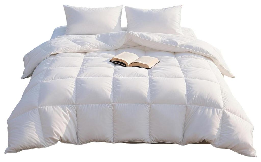 Couette d’été en duvet antiallergique légère et douce Image du produit 