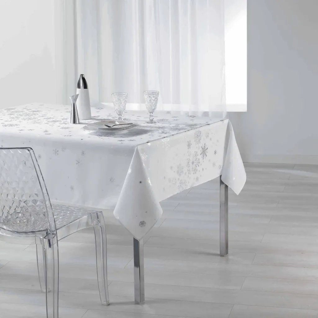 Tovaglia Constellation Douceur d'Intérieur Bianca 150x240 cm Elegante