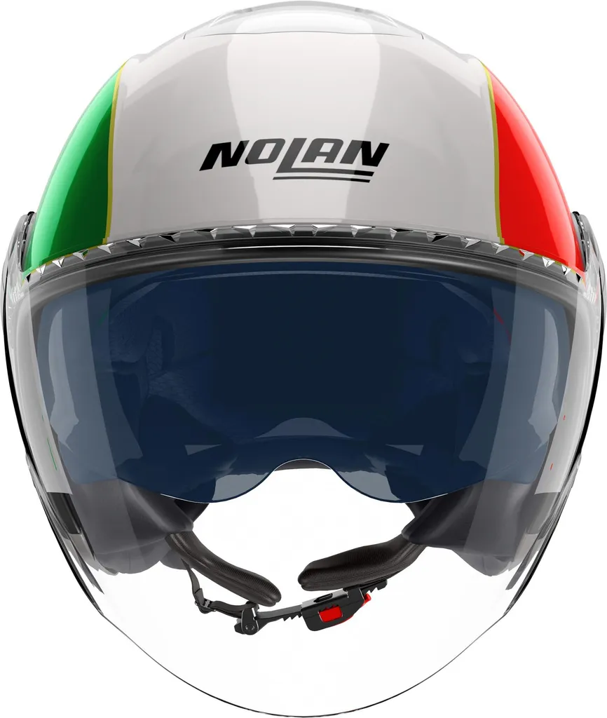 Casque Jet Nolan N20-2 Visor avec Visière pour Scooter et Moto Ville