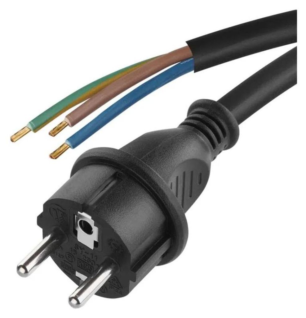 EMOS Flexošnúra guma/neoprén 3× 1,5 mm2, 3 m, čierna Obrázok produktu 