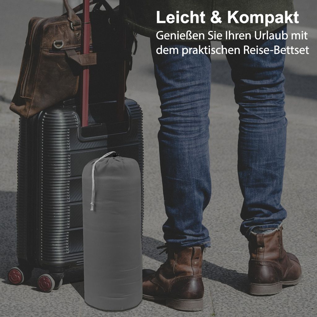 Sommer Reise Bettenset 2tlg (Stepddecke 135x200cm, Produktbild 5