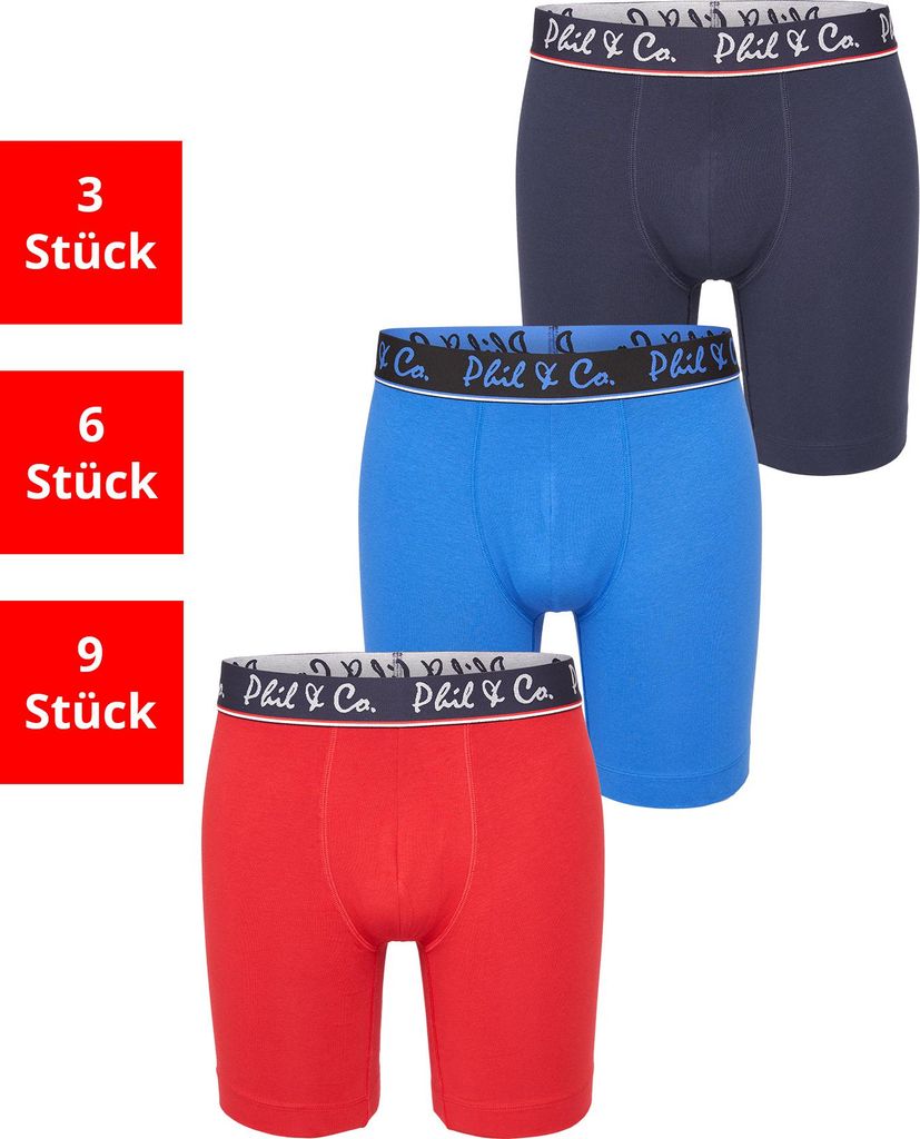 Phil Co. Berlin Herren Retro Pants 3-Pack All Styles - Produktbild 