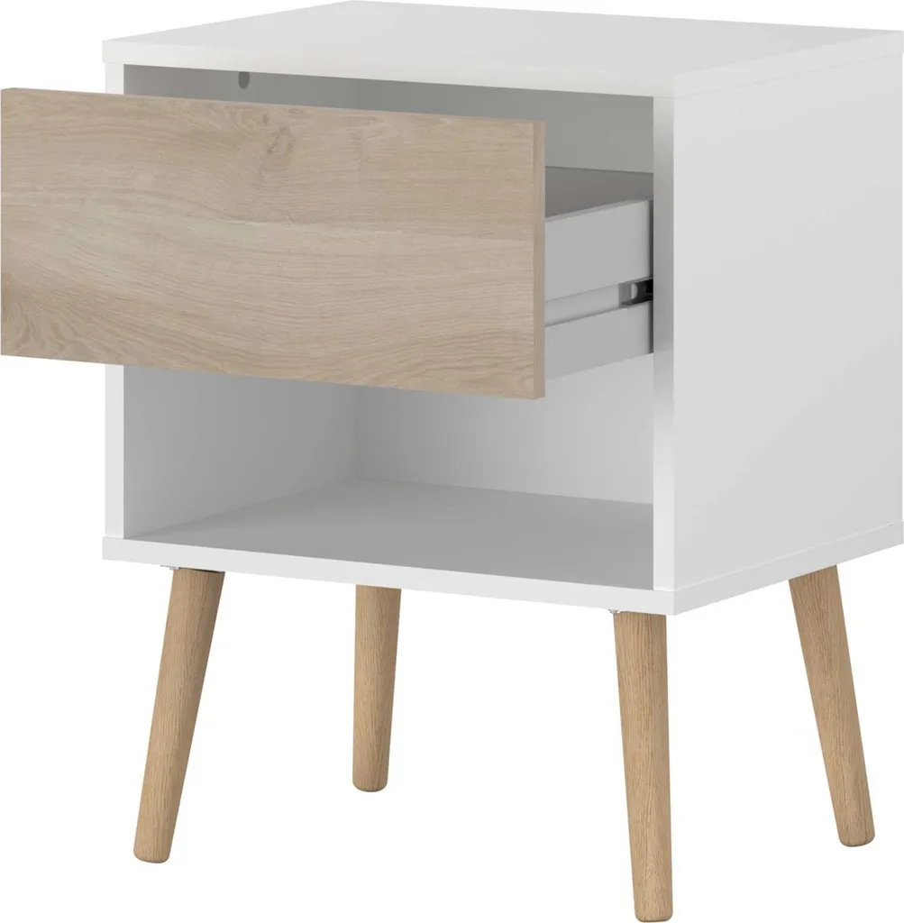 Table de nuit Hardy 44cm : rangez vos affaires avec style et calme