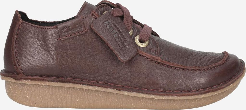 Clarks Funny Dream 26179094 4, Schnürschuhe in Weinrot für Damen, Größe 37,5