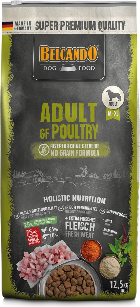 Belcando Adult GF hydina 12,5 kg Obrázok produktu 