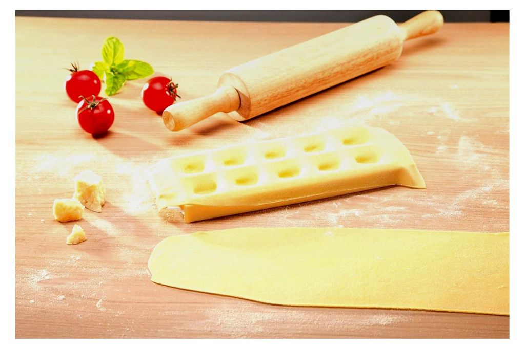 Form für runde Ravioli, 10 Stück