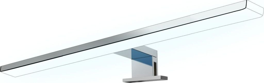 Aurinko LED Badleuchte Badlampe Spiegellampe, chrom 230V Produktbild 