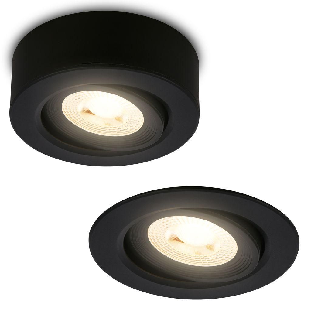 BRILONER - Foco LED de superficie y empotrado, 2 en 1, Imagen del producto 