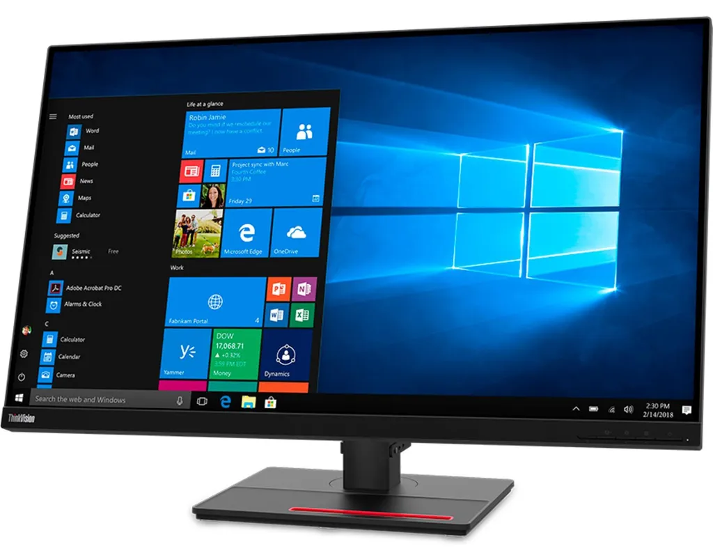 Lenovo ThinkVision T32 Écran Idéal pour Télétravail et Multitâche - 12