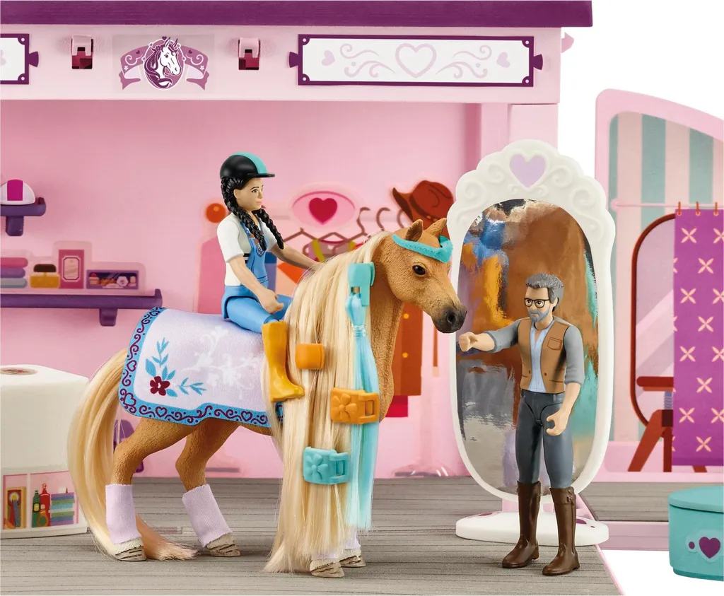 Schleich Boutique de Mode Mobile avec Crinières Interchangeables 42587 - 6