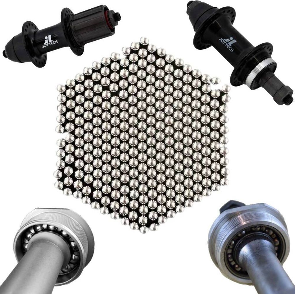 Lagerkugeln für Hinterradnaben und Stützlager 1/4'' 6,35mm 144 Stk.