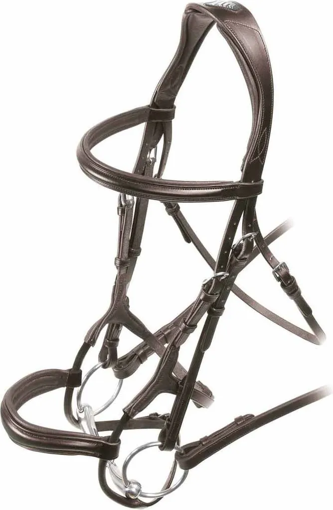 Filet cuir marron Velociti ER1094 Full - Évite les pressions inutiles