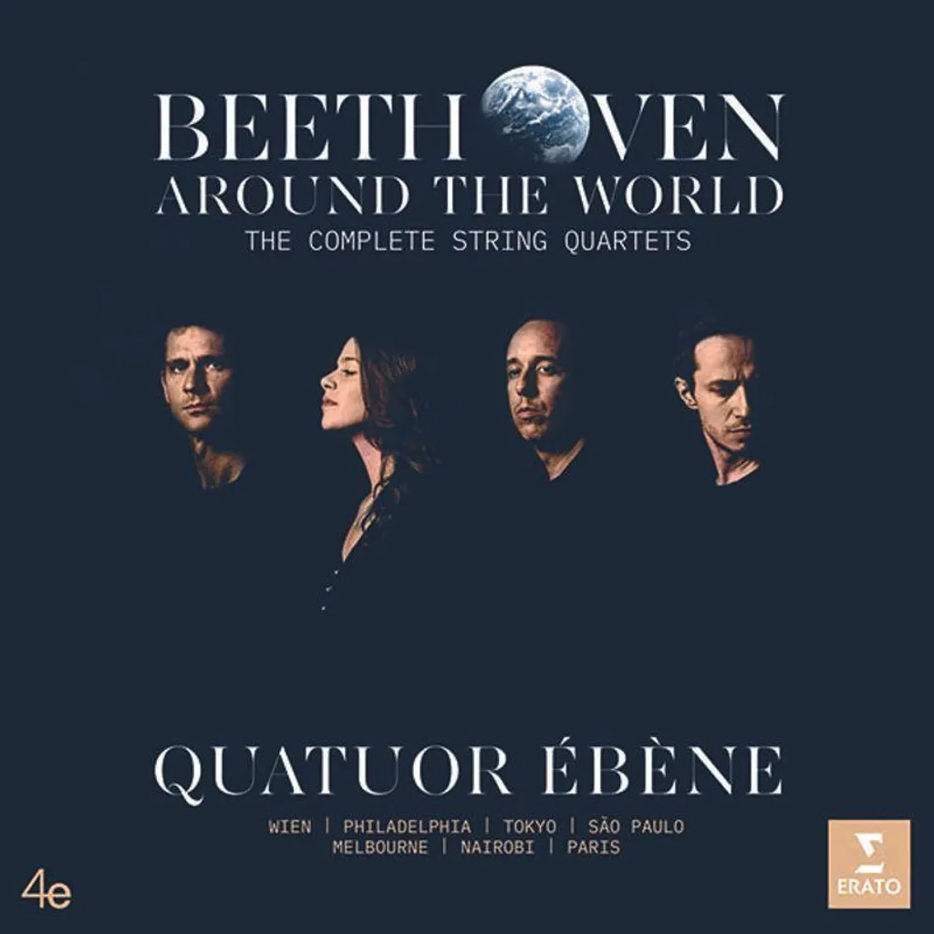 Quatuor Ébène Beethoven Autour du Monde CD Enfin une Interprétation Vive