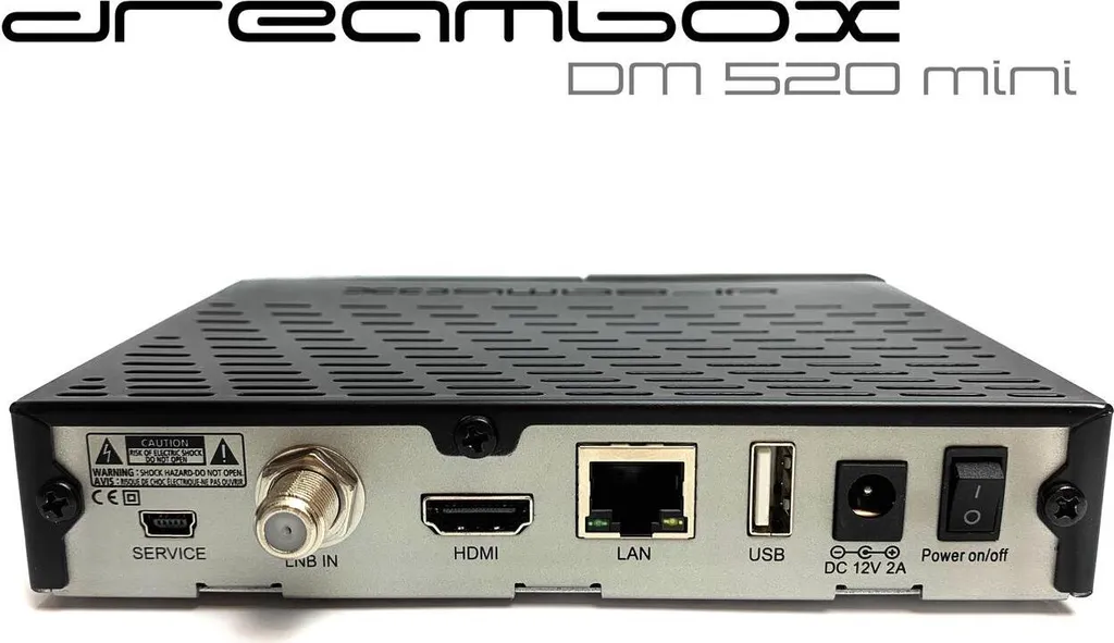 Dreambox DM520 mini HD Récepteur Satellite Linux contre Image Saccadée - 19